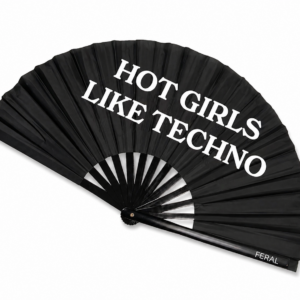 Hot girls like techno - waaier