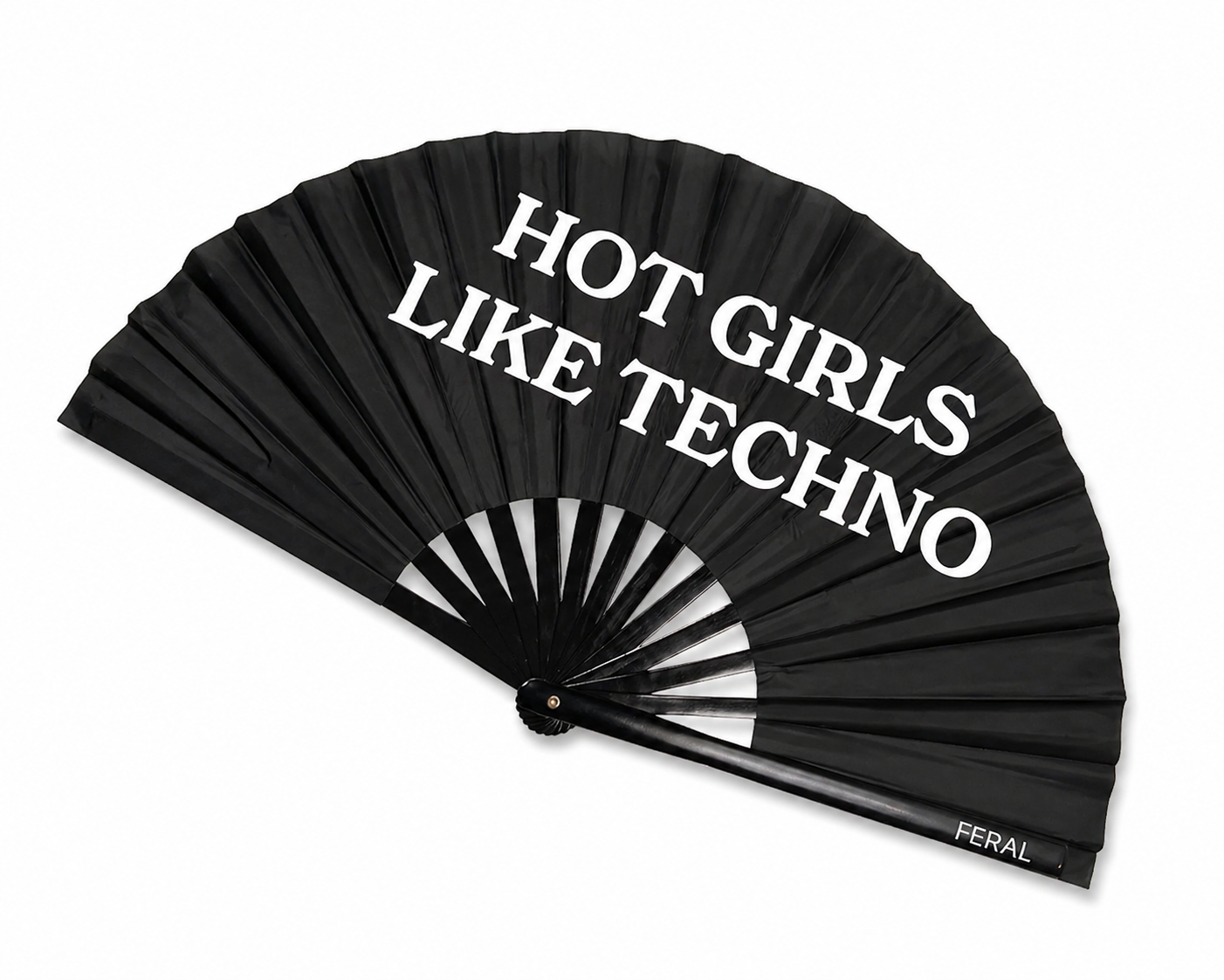 Hot girls like techno - waaier